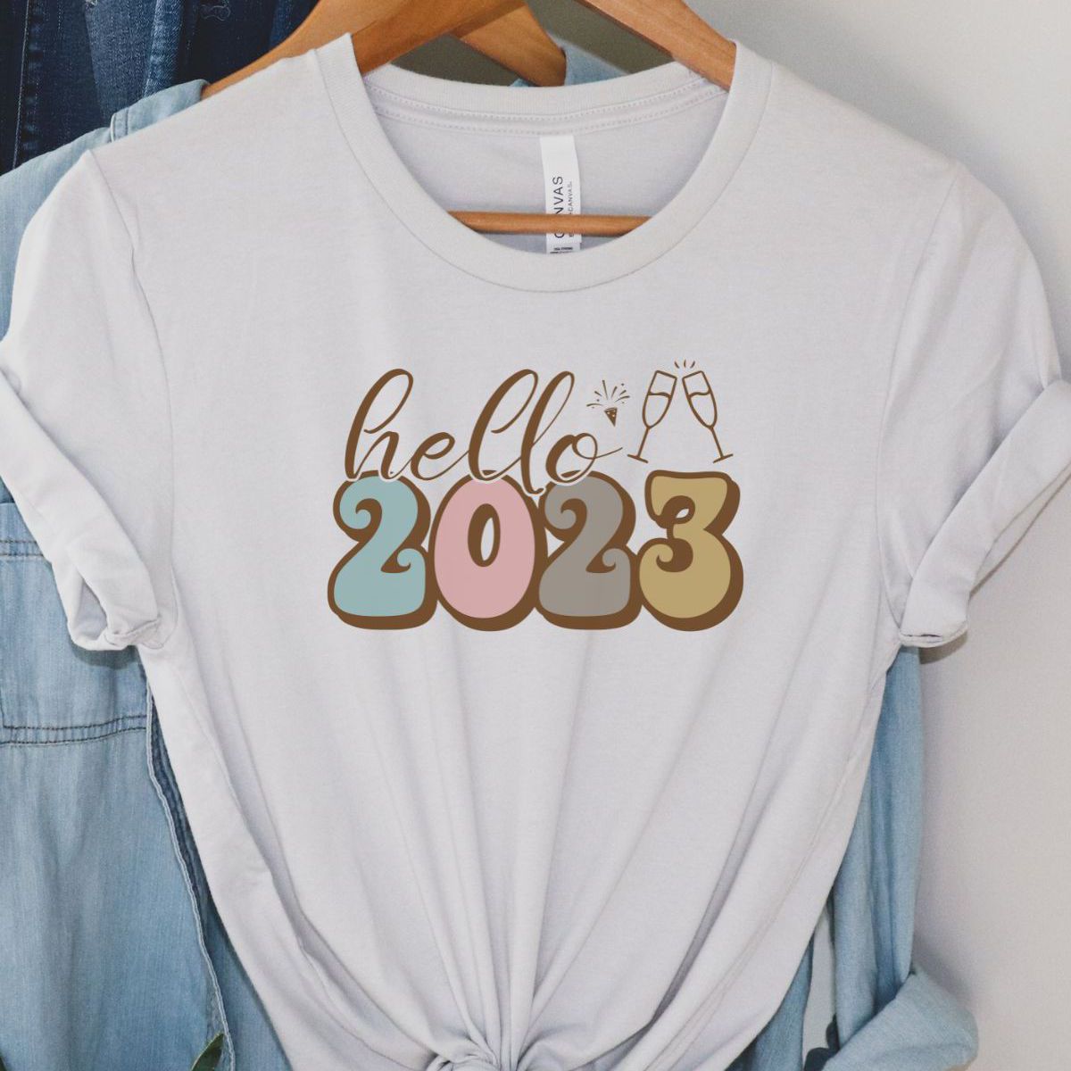 Hello 2023 Women T-Shirt New Year