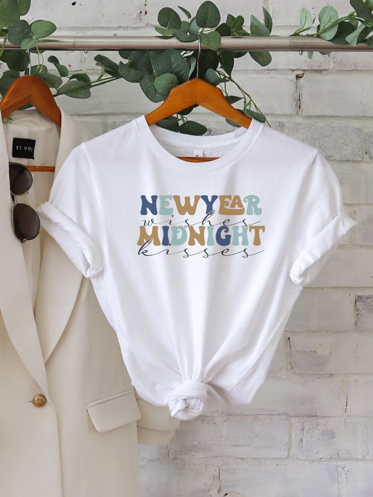New Year Wishes Women's T-Shirt