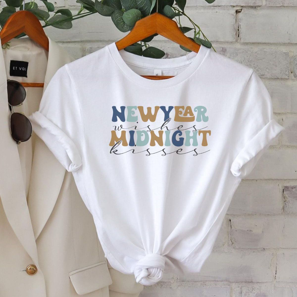 New Year Wishes Women's T-Shirt