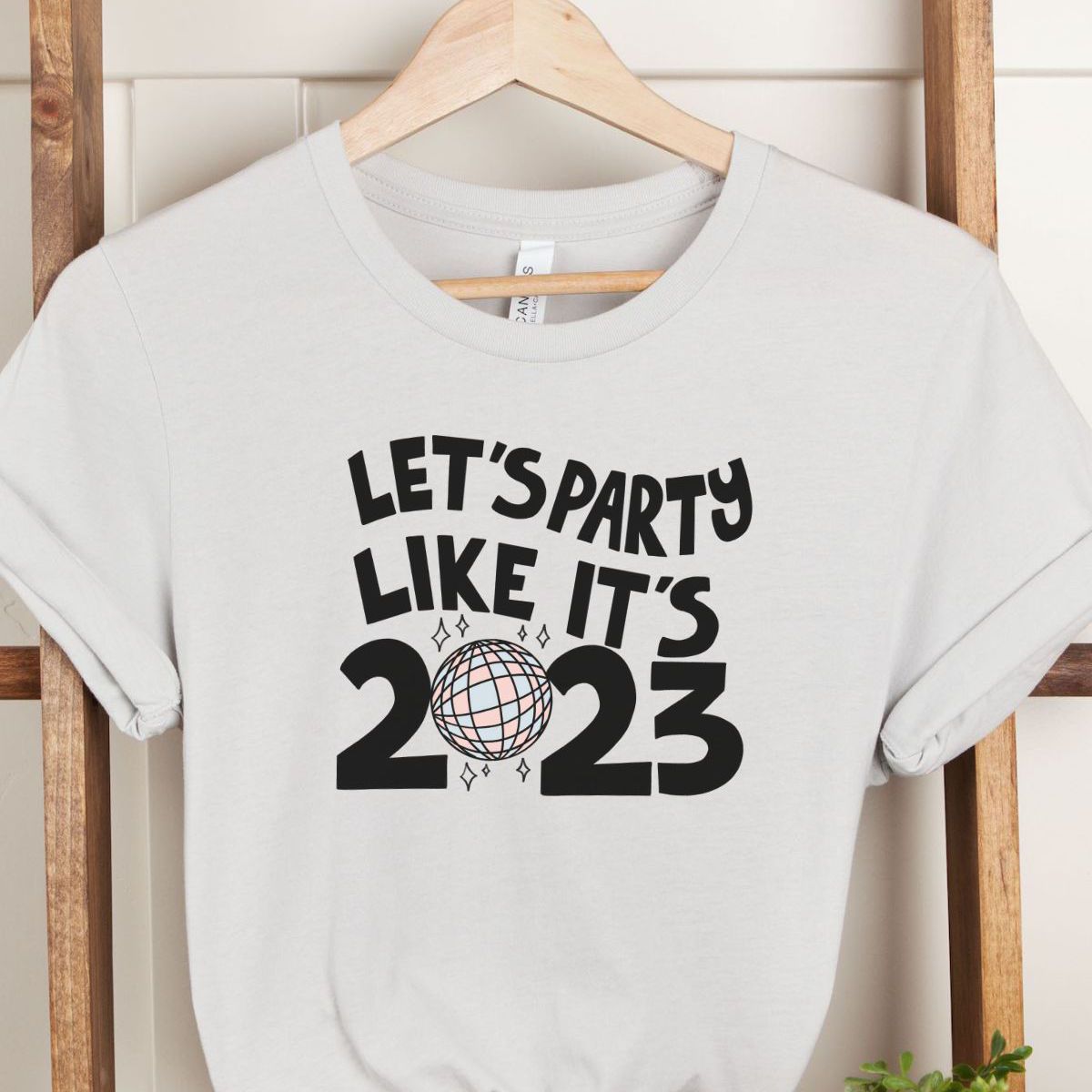 Let's Party Women's T-Shirt New Year