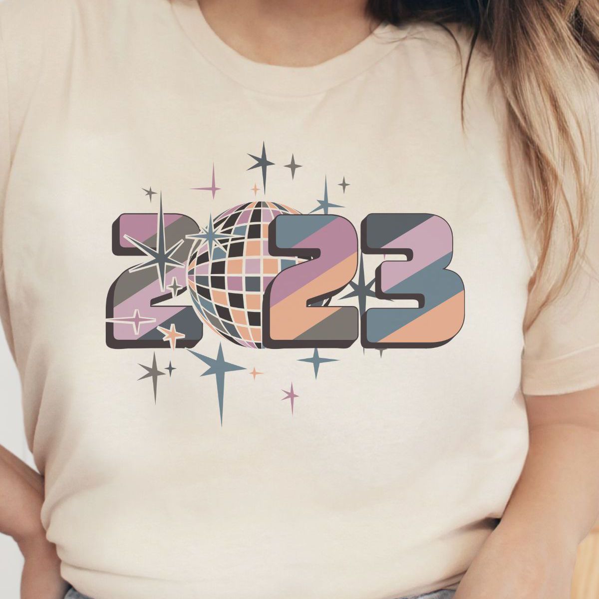 2023 Disco Ball Women's Tee New Year