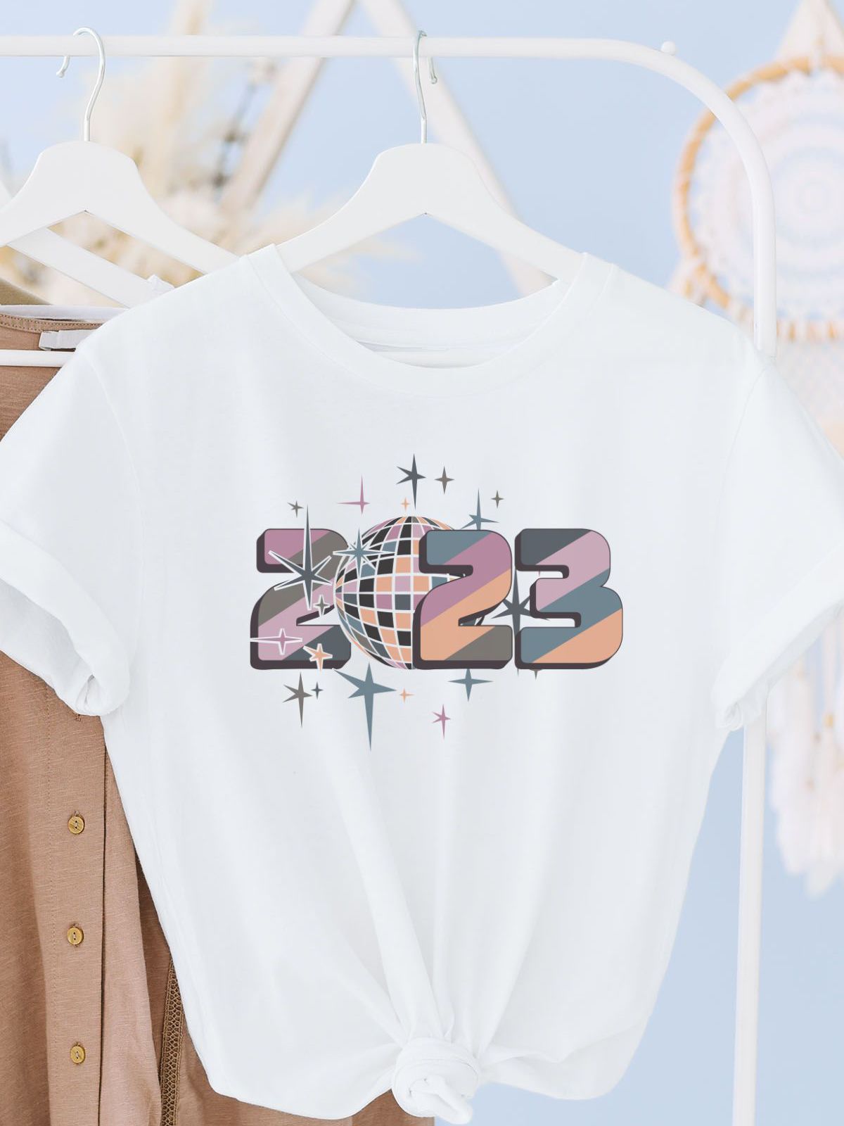 2023 Disco Ball Women's Tee New Year