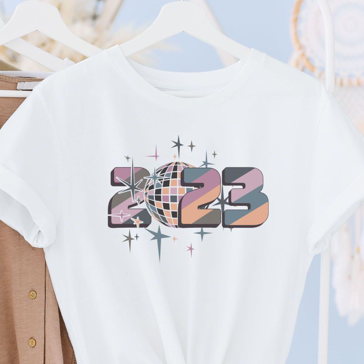 2023 Disco Ball Women's Tee New Year