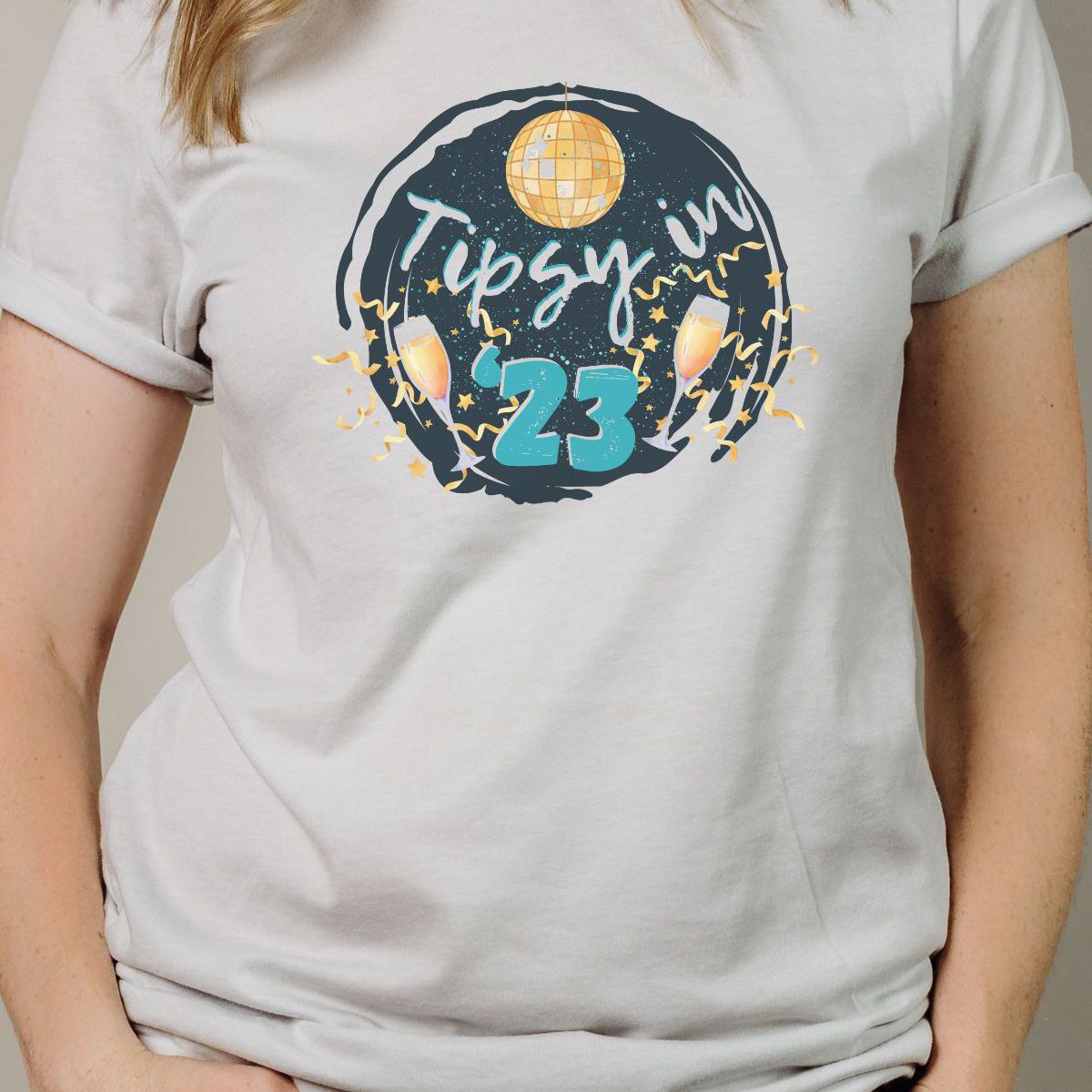 Tipsy New Year Women's T-Shirt Celebration