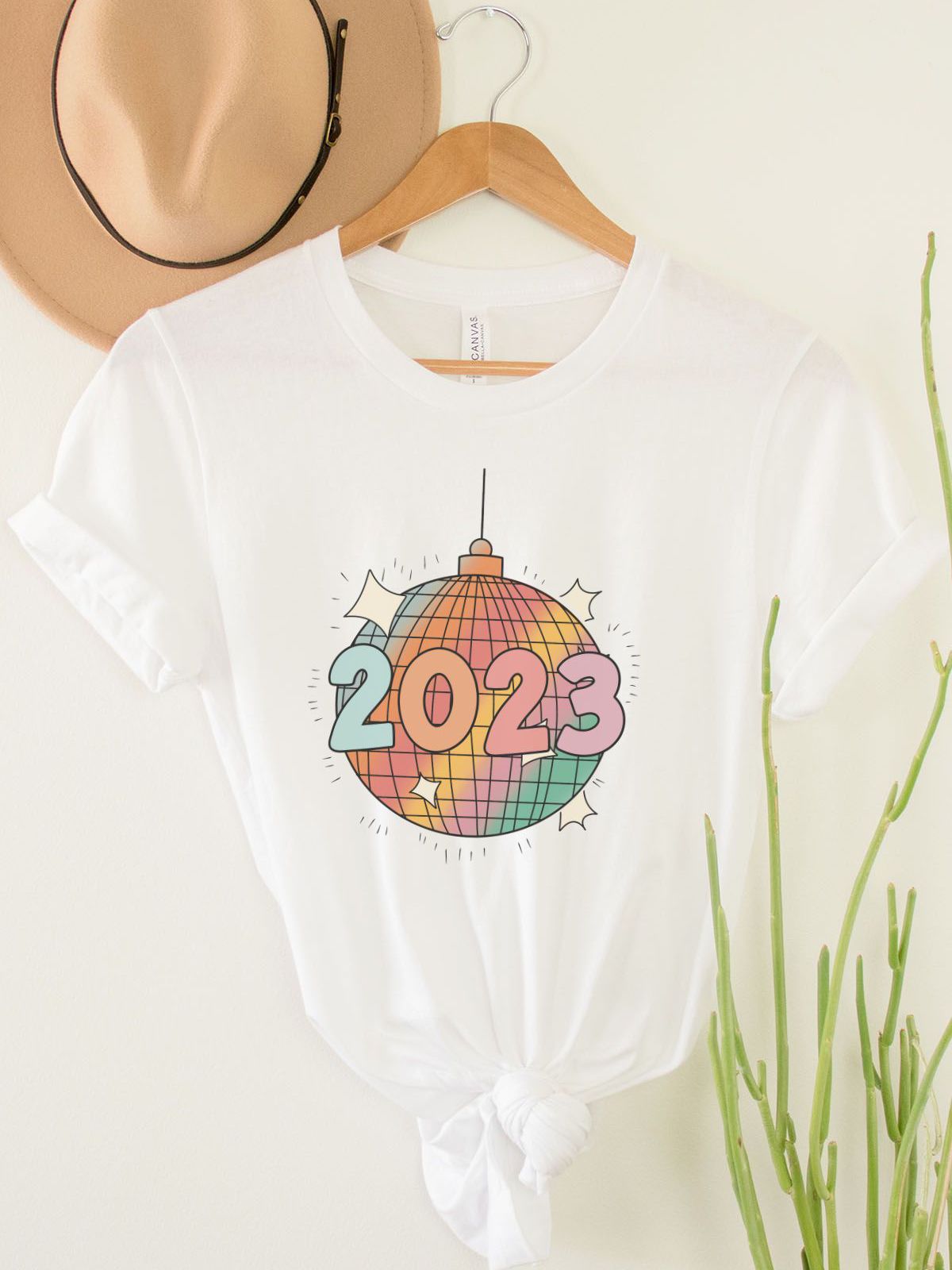 2023 Disco Ball Unisex T-Shirt New Year