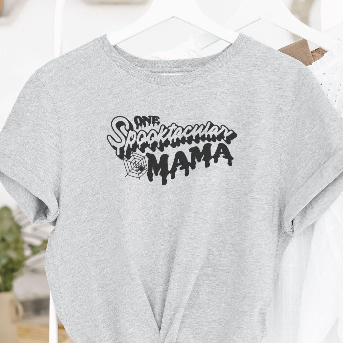 Spooktacular Mama Womens T-Shirt Halloween