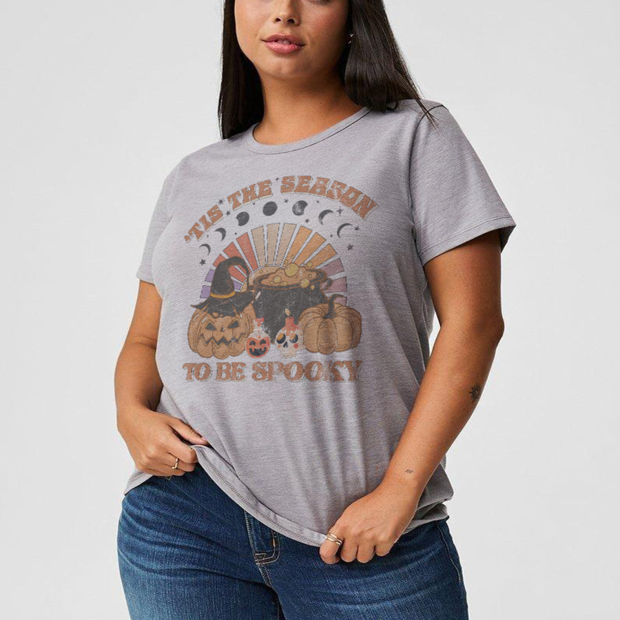 Spooky Womens T-Shirt Halloween
