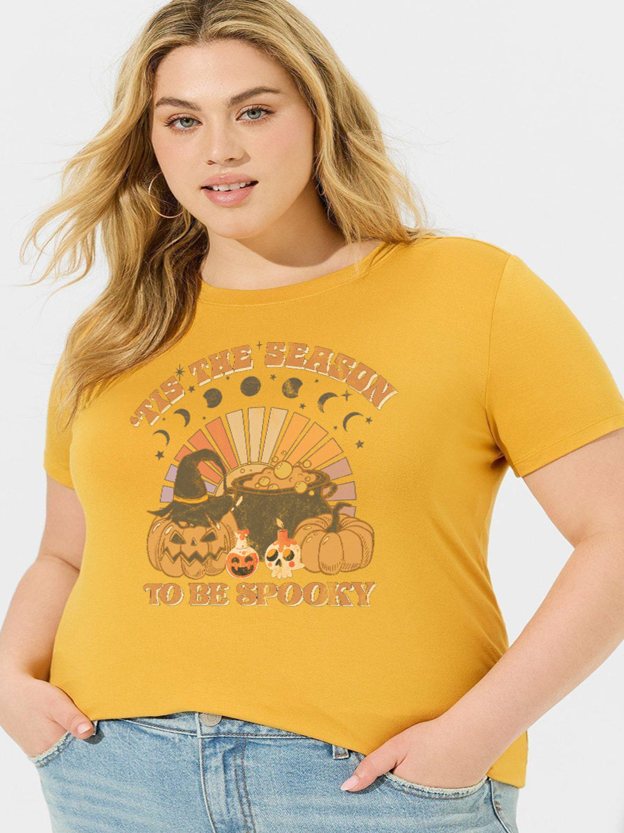 Spooky Womens T-Shirt Halloween