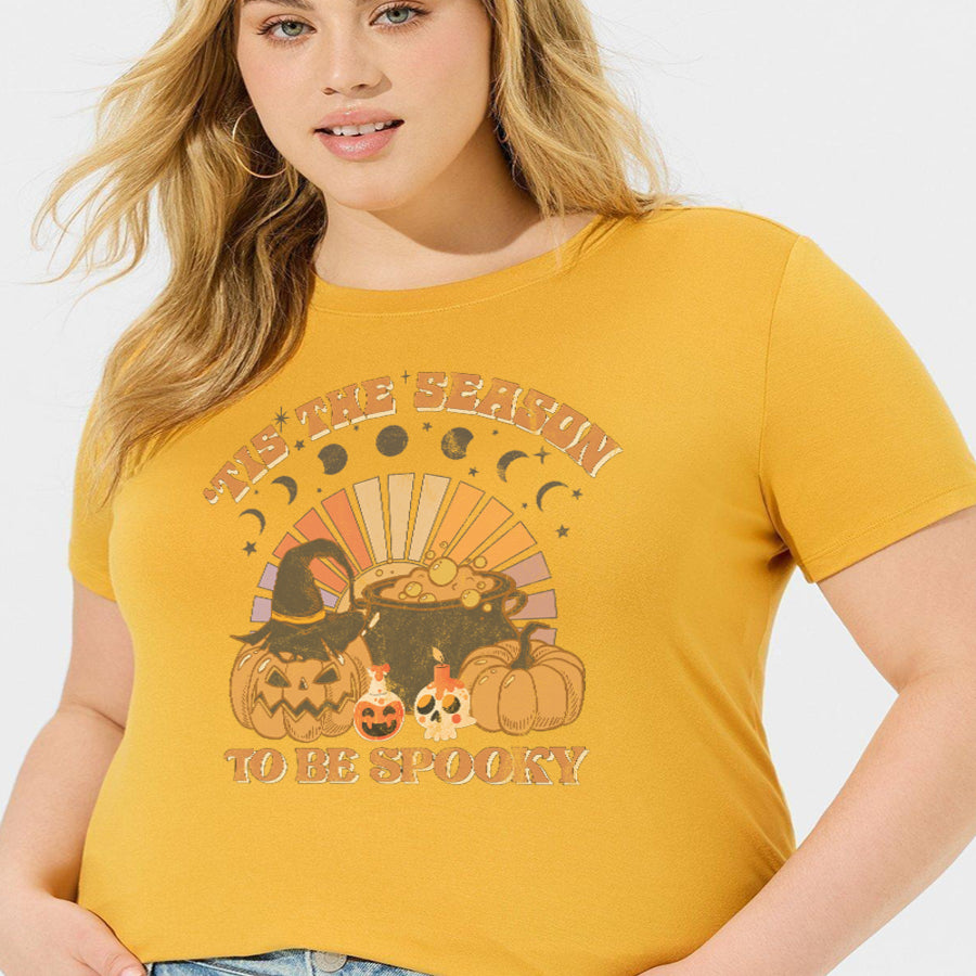 Spooky Womens T-Shirt Halloween