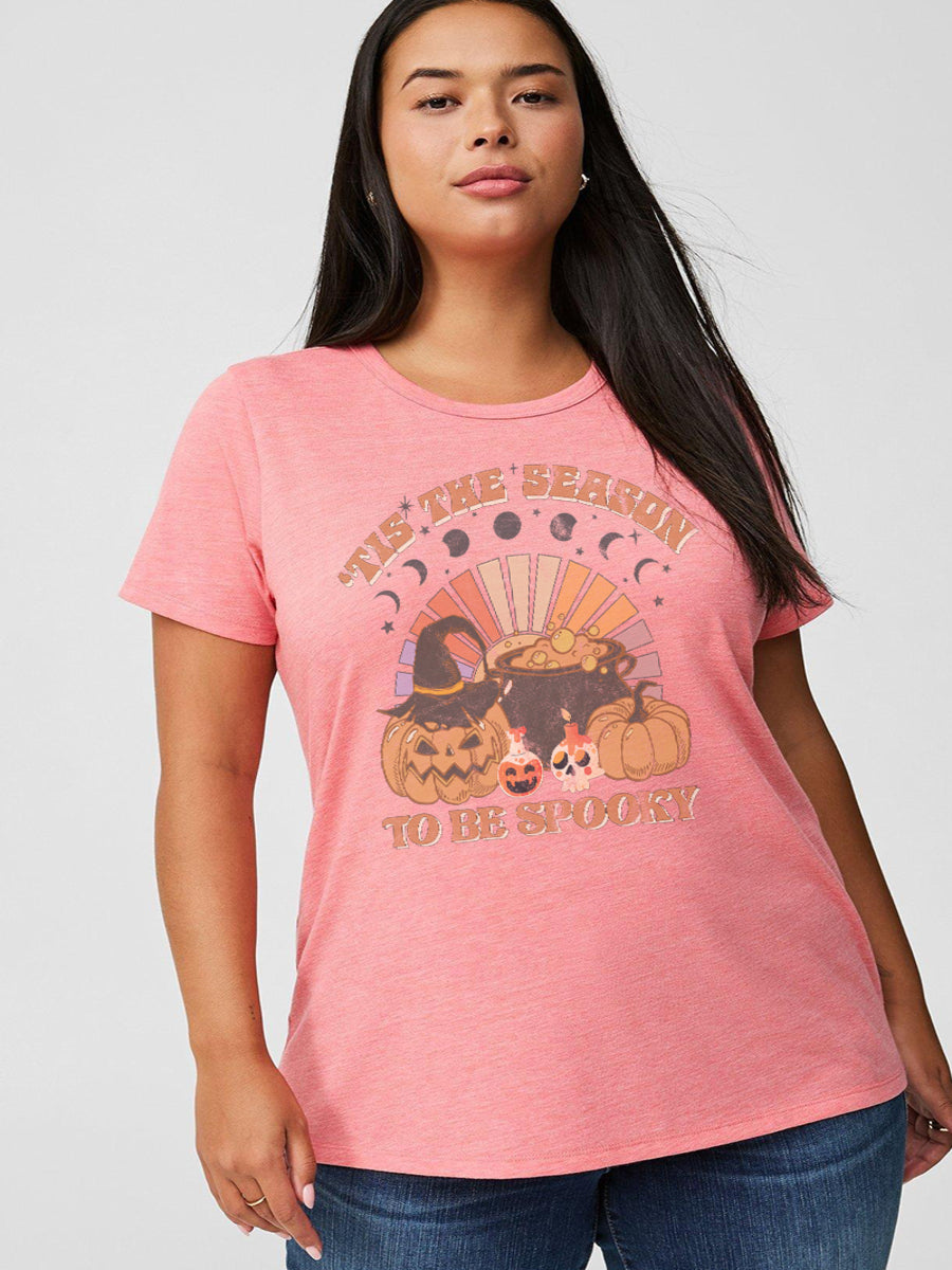 Spooky Womens T-Shirt Halloween
