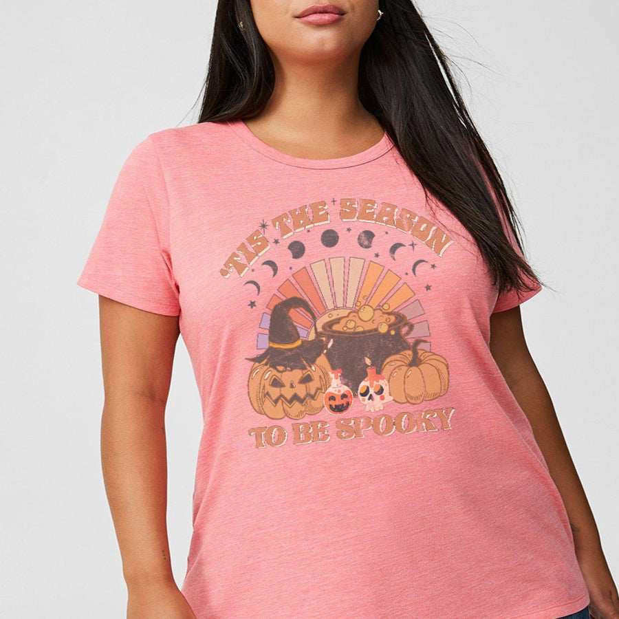 Spooky Womens T-Shirt Halloween