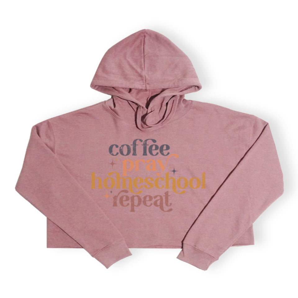 Coffee Pray Homeschool Hoodie