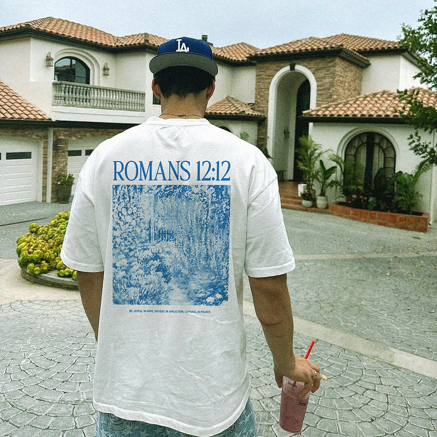 Romans 12 12 Be Joyful Graphic Tee