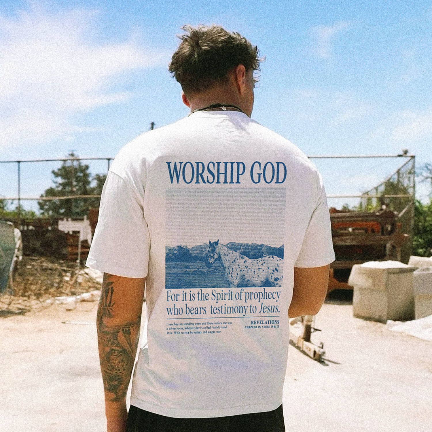 Worship God Graphic Tee